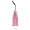 House Brand Pink 18 gauge Liner Tips - Pre-Bent Applicator Needle Tips