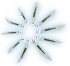 Infection ControlHouse Brand #15C Sterile Stainless Steel Surgical Scalpel Blade, Box of 100
