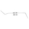 Infection ControlHouse Brand DG 16 Double-Ended Endodontic Explorer with Stainless Steel Handle