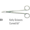 Infection ControlHouse Brand Kelly Scissors, 6.25', Curved. Single Scissors