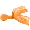 Infection ControlHouse Brand #6 Small Lower Full-Arch Perforated Disposable Impression Tray