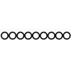 Infection ControlHouse Brand Power Chain - Close, Black 15 ft. spool