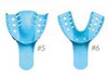 Infection ControlHouse Brand #5 Small Upper Full-Arch Perforated Blue Disposable Impression
