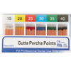 Infection ControlHouse Brand #15-40 assorted Gutta Percha Points Spillproof box of 120