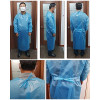Infection ControlHouse Brand Level 2 Blue Isolation Gowns, 10/Pk