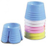 Prehma Disposable Dappen Dishes in assorted colors, Box of 1000