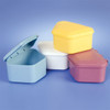 Keystone Denture Boxes, Assorted colors, 12/Bag. Soft plastic Denture Cups are