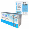 Infection ControlHexa 3/0, 18' Silk Black Braided Sutures with C6 Reverse Cutting Needle, 12/Box