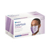 SafeMask SofSkin Earloop Face Mask, ASTM Level 3, Lavender, 50/box . Due
