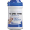 Sani-Hands Instant Hand Sanitizing Wipes, Canister with 135 Wipes, 6' x 7.5'