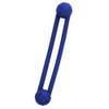 Plasdent Silicone Instrument Ties - Blue, 6/Pk. For bundling of instruments