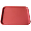 Plasdent Set-up Tray Flat Size B (Ritter) - Coral, Plastic, 13-3/8' X 9-5/8' X