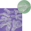 Excellent Crystal Impression Trays - #2 Large Lower Arch - Perforated, Clear