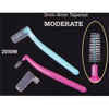 Plasdent Interdental Angled Brushes, 3mm-4mm Tapered Moderate 50/Bx. Assorted