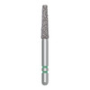 Two Striper FG 703.8 Coarse Diamond Bur Flat-End Taper. Pack of 5