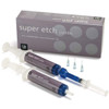 Super Etch Jumbo 37% Phosphoric Acid Etch Gel, Blue tint: 2 - 25 mL Syringes, 1