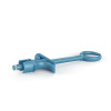 Ultra Safety Plus Twist XL Reusable Handle (Blue), Autoclavable. Single Syringe