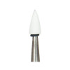Dura-White FL3 flame CA (contra angle), 12/pk, aluminum oxide finishing stones