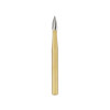 SS White FG #7104 12 blade flame finishing bur, pack of 5 burs