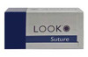 Look 4/0, 27' PolySyn/PGA Undyed Braided Sutures with C-7 reverse-cutting 24mm