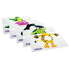 Zooby Pediatric Bib, 13.5' x 9', Assorted Design, 2-ply poly, 100/bx