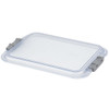 Zirc B-Lok Locking Tray Cover, Clear, Side Locking Mechanism, Fits only B-Lock