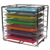 Zirc Multi-Mod 6-Place Rack, Can hold 6 trays or 3 tubs with covers, Adjustable