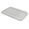 Zirc Non-Locking Mini Tray Cover F Size - Clear, 9-5/8' x 6-5/8' x 7/8'