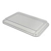 Zirc Non-Locking Mini Tray Cover F Size - Clear, 9-5/8' x 6-5/8' x 7/8'