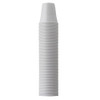Monoart Plastic Cups White, 166 ml, 100/Pkg.