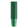 Monoart Plastic Cups Green, 200 ml, 100/Packg.