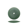 Rubber Wheels 5/8", Green Knife-Edge, 100/Box