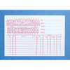 Record Cards 4" x 6" #204 1-32, 100/Pkg.