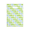 Specialty Scatter Bags Green Smiles Scatter Bag, 7.5" x 10", 100/Pkg.