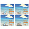 There's a Chair Waiting for You Postcard Laser Beach Chair Postcard, 200/Pkg., RC0056