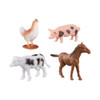 Toys Assorted Farm Animal Figures, 2", S8650, 36/Pkg