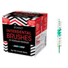StaiNo Interdental Brushes Brush Refill, Ultrafine Cylindrical, 72/Box