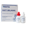 Infection ControlSoft Relining Material Soft Relining Glazing Base 10mL, Glazing Catalyst 10mL