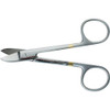 Crown Scissors Curved with Serrated Blade 4 1/2"