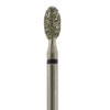 Infection ControlFootball, Single-Use Diamonds 378-023SC, Super Coarse, 25/Pkg.