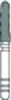 Infection ControlTaper Round End, Diamonds (849-856) 850S-022C, Coarse, 5/Pkg.