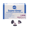 Super-Snap Disks L509, Finishing (Medium), Violet 50/Pack