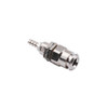 1/4" Q.D. Panel Mount x 10/32 w/ Shut-off, Female