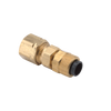 3/8" Poly x 3/8" Compression Tube Union