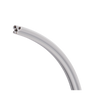 HP Tubing, 4 Hole, Straight Gray
