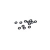 O-Ring, Buna-n, .070 I.D. X .040 Width; Pkg of 12