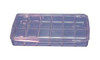 Storage Box, Plastic, 18 Compartment