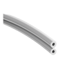 Syringe Tubing, 2 Hole, Straight Gray