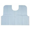 Patient Bib Tissue / Poly / Tissue 29 in x 42 in Blue 50/Case