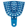 President Disposable Double Arch Impression Tray Perforated #3 12/Bag